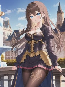 The story of the black silk female knight